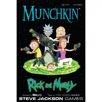 extrait jeux-de-societe Munchkin - Rick &amp; Morty