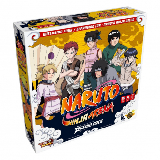 extrait jeux-de-societe Naruto Ninja Arena - Extension Genin Pack