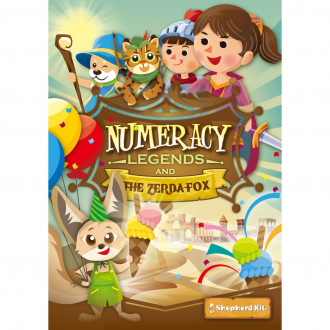 extrait jeux-de-societe Numeracy Legends and the Zerda Fox