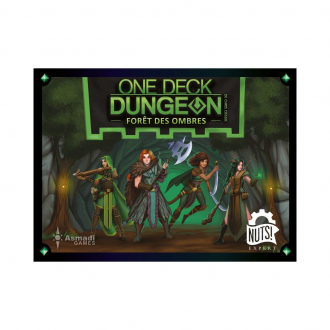 extrait jeux-de-societe One Deck Dungeon : Forêt des Ombres