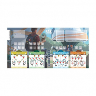 extrait jeux-de-societe Pax Porfiriana + Pax Transhumanity Board