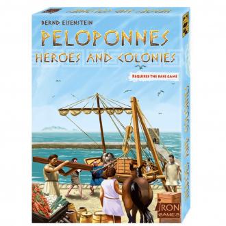 extrait jeux-de-societe Peloponnes - Heroes and Colonies