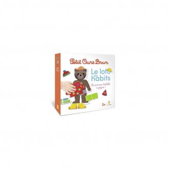 extrait jeux-de-societe Petit Ours Brun - Le Loto Des Habits