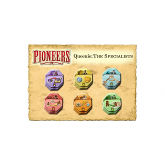 extrait jeux-de-societe Pioneers: Queenie 2 - The Specialists : Goodies