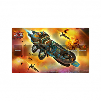 extrait jeux-de-societe Playmat : Star Realms – Light Cruiser