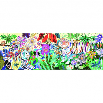 extrait jeux-de-societe Puzzle Gallery - Rainbow Tigers
