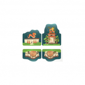 extrait jeux-de-societe Queendomino : Goodies - Château Chinois