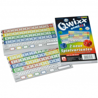 extrait jeux-de-societe Qwixx Gemixxt : Zusatzblöcke