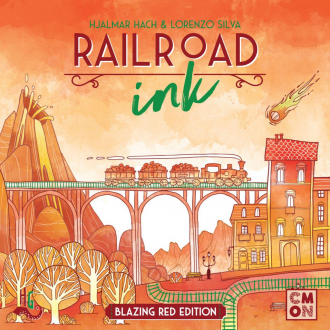 extrait jeux-de-societe Railroad Ink: Blazing Red Edition