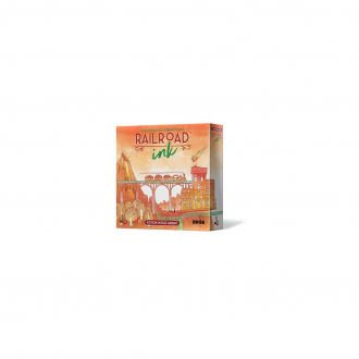 extrait jeux-de-societe Railroad Ink : Edition Rouge Ardent