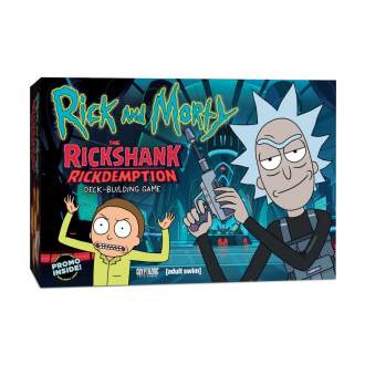 extrait jeux-de-societe Rick and Morty - The Rickshank Rickdemption Deck Building Game