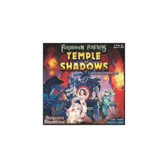 extrait jeux-de-societe Shadows of Brimstone - Forbidden Fortress : Temple of Shadows Deluxe Expansion