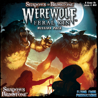 extrait jeux-de-societe Shadows of Brimstone - Werewolves - Mission Pack