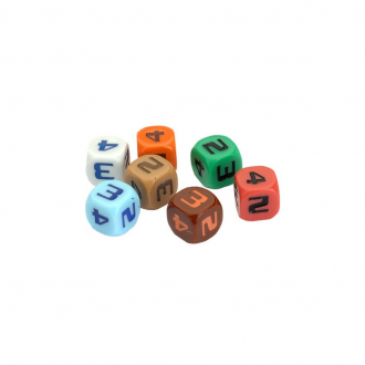 extrait jeux-de-societe Star Trek Ascendancy Expansion: Space Lane Dice (x7)
