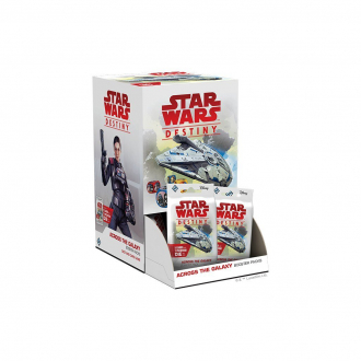 extrait jeux-de-societe Star Wars Destiny : Boîte de 36 Boosters A Travers la Galaxie