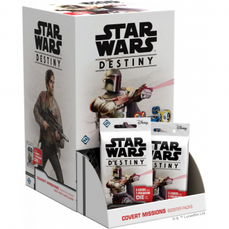 extrait jeux-de-societe Star Wars Destiny: Covert Missions - Display 36 Boosters