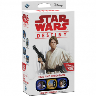 extrait jeux-de-societe Star Wars Destiny - Luke Skywalker Starter Set