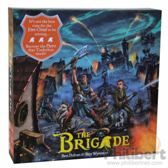 extrait jeux-de-societe The Brigade - Bundle
