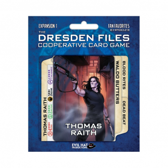 extrait jeux-de-societe The Dresden Files Cooperative Card Game - Fan Favorites Expansion