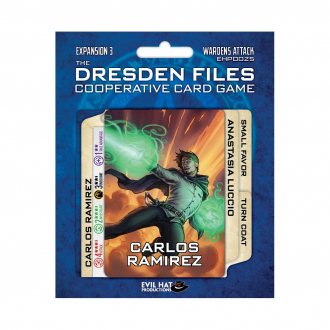 extrait jeux-de-societe The Dresden Files Cooperative Card Game - Wardens Expansion
