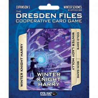extrait jeux-de-societe The Dresden Files Cooperative Card Game - Winter Schemes Expansion