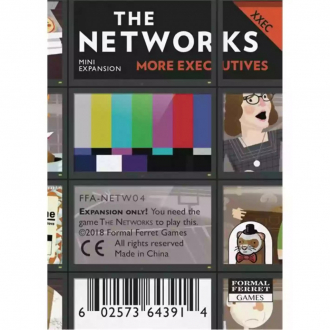 extrait jeux-de-societe The Networks : More Executives Mini Expansion
