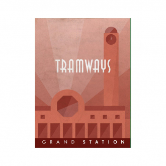 extrait jeux-de-societe Tramways : Grand Station Red Expansion