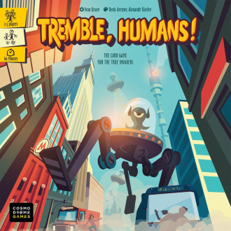 extrait jeux-de-societe Tremble, Humans! Card Game