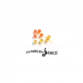 extrait jeux-de-societe Tumblin Dice Medium - Dés Jaune Orange
