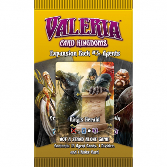 extrait jeux-de-societe Valeria: Card Kingdoms - Expansion Pack 3 - Agents