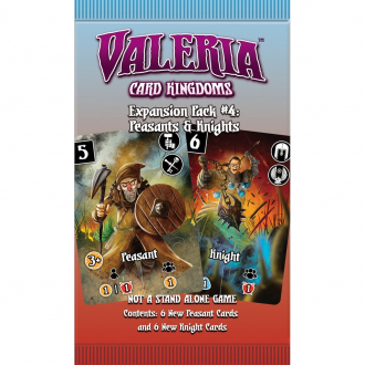 extrait jeux-de-societe Valeria: Card Kingdoms - Expansion Pack 4 - Peasants & Knights