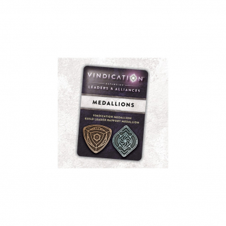 extrait jeux-de-societe Vindication: Metal Threshold Medallions