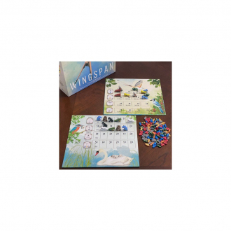 extrait jeux-de-societe Wingspan : Double Sided Wrapped Edge Goal Board
