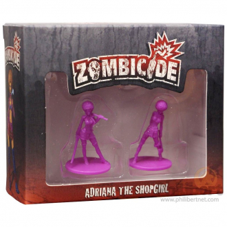 extrait jeux-de-societe Zombicide : Adriana