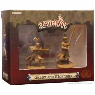 extrait jeux-de-societe Zombicide Black Plague : Gilbert & Mortimer