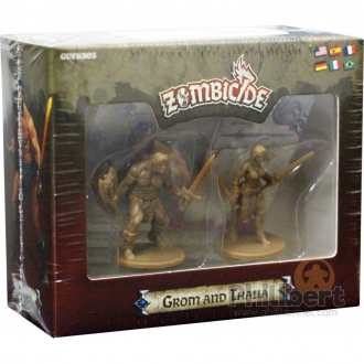 extrait jeux-de-societe Zombicide Black Plague : Grom & Thalia