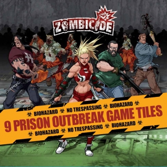 Zombicide : Prison Outbreak Game Tiles