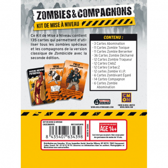 Zombicide : Zombies &amp; Companions Upgrade Kit