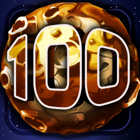 couverture jeu vidéo 100 Asteroids - Catch the Asteroids before they fall on Earth