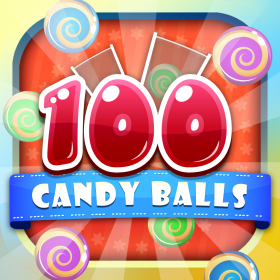 couverture jeu vidéo 100 Candy Balls Classic Free - Catch And Collect The Falling Jelly Sweet Candy Ping Pong Balls