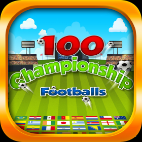 couverture jeu vidéo 100 championship footballs