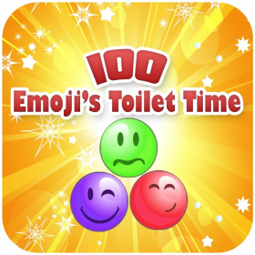 couverture jeu vidéo 100 Emoji’s Toilet Time