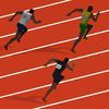 couverture jeu vidéo 100 Metres Race
