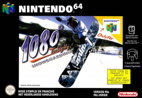 couverture jeux-video 1080° Snowboarding