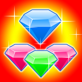 couverture jeux-video 180 Diamond Popper Mania - Line the color jewel to pop the gems