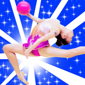 couverture jeu vidéo 2014 Américain Rythmique Girly Enfants Gymnastique Danse Jeu : Clubs Hula Cerceau Ruban Corde FREE