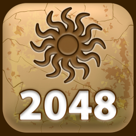 couverture jeu vidéo 2048 Aztec Rune Stones Pro