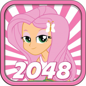 couverture jeu vidéo 2048 Legendary Equestria Girl - Swipe 4x4 5x5 6x6 Tuiles MLP 2016 Édition