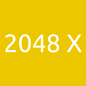 couverture jeu vidéo 2048 X