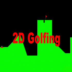 couverture jeu vidéo 2D Golfing